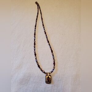 Holly Yashi Multi color Glass Beads Necklace